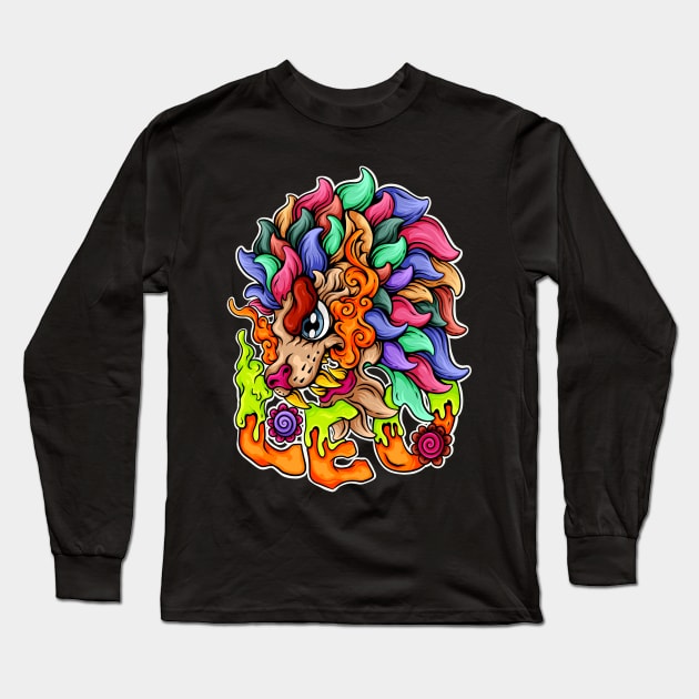 LEO ZODIAC Long Sleeve T-Shirt by Koyung500